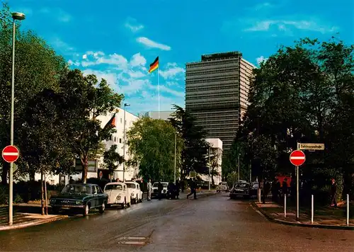 AK / Ansichtskarte  Bonn_Rhein Buerohaus des Bundestages im Regierungsviertel Bonn_Rhein