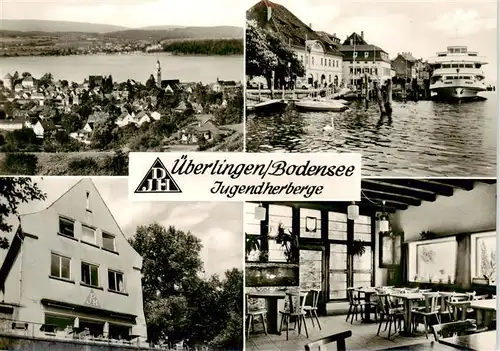 AK / Ansichtskarte 73900686 ueberlingen_Bodensee Panorama Seepartie Jugendherberge ueberlingen Gastraum  ueberlingen Bodensee