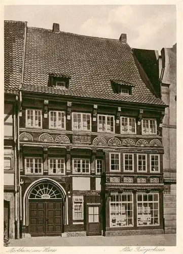 AK / Ansichtskarte  Northeim Altes Buergerhaus Northeim