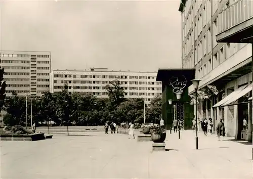 AK / Ansichtskarte  Dresden_Elbe Wilhelm Kuelz Ring mit Rechenzentrum und Ring Cafe 