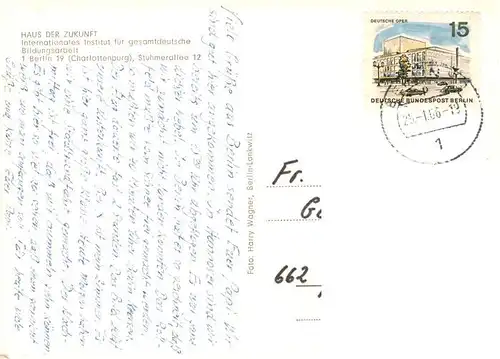 AK / Ansichtskarte  Charlottenburg-Wilmersdorf_Berlin Haus der Zukunft 