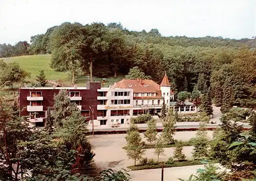 AK / Ansichtskarte  Bad_Iburg Waldhotel Felsenkeller Bad_Iburg