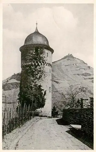 AK / Ansichtskarte  Zell_Mosel Alter Wartturm Zell_Mosel