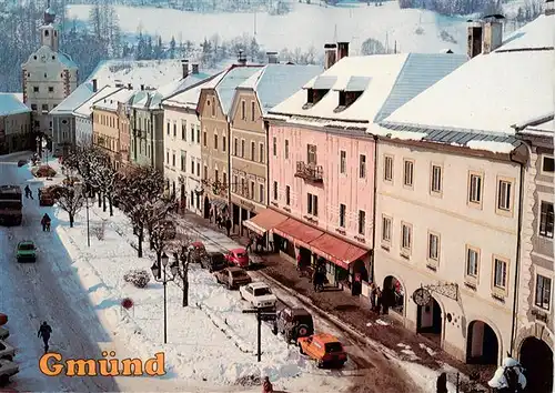 AK / Ansichtskarte  Gmuend_Kaernten Hauptplatz Gmuend Kaernten