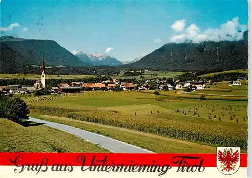 AK / Ansichtskarte 73900776 Untermieming Panorama mit Lechtaler Alpen Untermieming