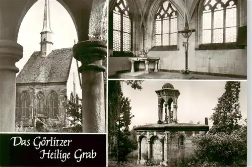 AK / Ansichtskarte 73900805 Goerlitz__Sachsen Das Goerlitzer Heilige Grab Kirche Inneres 