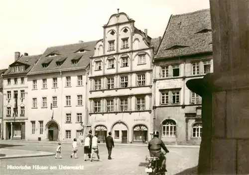 AK / Ansichtskarte  Goerlitz__Sachsen Historische Haeuser am Untermarkt 