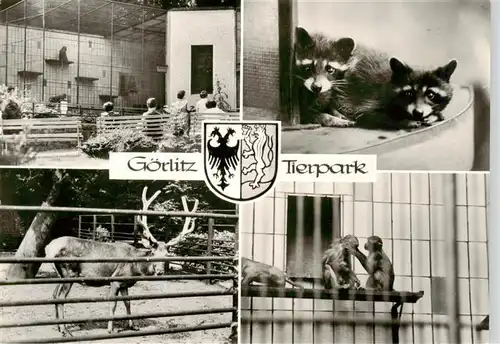 AK / Ansichtskarte  Goerlitz__Sachsen Tierpark Teilansichten 