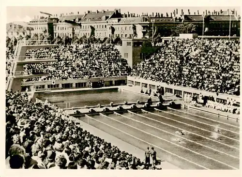 AK / Ansichtskarte 73900834 Leipzig Neues Schwimmstadion Leipzig