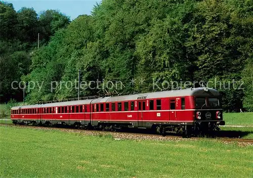 AK / Ansichtskarte  Eisenbahn_Railway_Chemin_de_Fer Oensingen Balsthal Bahn OeBB Treibzug BDe 4/12 204 