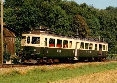 AK / Ansichtskarte 73900875 Eisenbahn_Railway_Chemin_de_Fer Emmental Burgdorf Thun Bahn Triebwagen BDe 4/4 I 245 