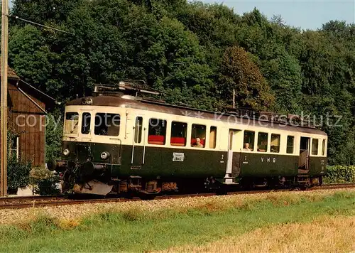 AK / Ansichtskarte  Eisenbahn_Railway_Chemin_de_Fer Emmental Burgdorf Thun Bahn Vereinigte Huttwil Bahnen 