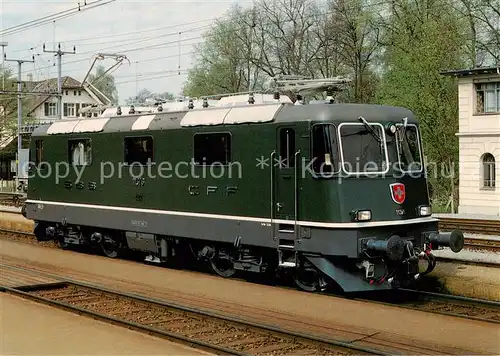 AK / Ansichtskarte 73900885 Eisenbahn_Railway_Chemin_de_Fer SBB Lokomotive Re 4/4 II 11376  