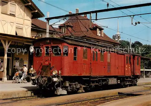 AK / Ansichtskarte  Eisenbahn_Railway_Chemin_de_Fer SBB Gepaecktriebwagen De 4/4 1668 