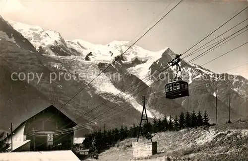 AK / Ansichtskarte  Seilbahn_Cable-Car_Telepherique Chamonix-Mont-Blanc Telepherique du Brevent 