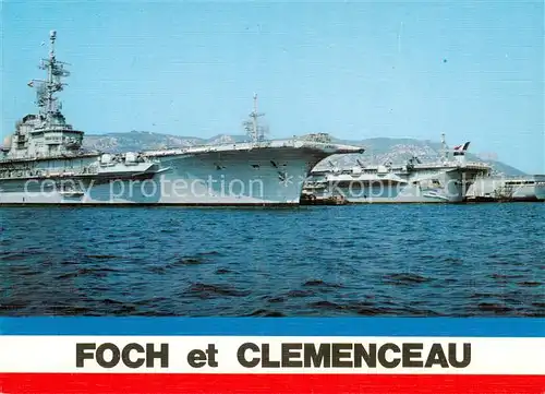 AK / Ansichtskarte  Marine Foch et Clemenceau  