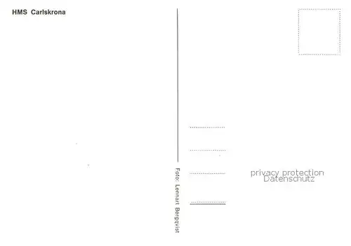 AK / Ansichtskarte  Marine HMS Carlskrone 