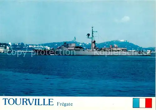 AK / Ansichtskarte  Marine Tourville Fregate 