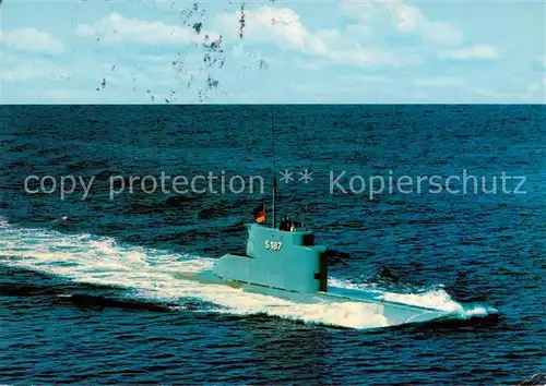 AK / Ansichtskarte  U-Boot_Unterseeboot_Submarine_Sous-Marin U 8  