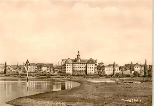 AK / Ansichtskarte  Coswig_Anhalt Ortsansicht Coswig Anhalt