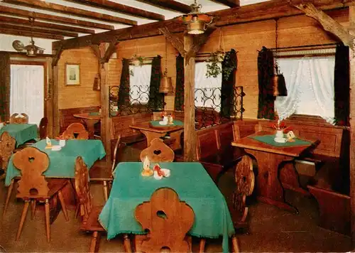 AK / Ansichtskarte  Bernau_Schwarzwald Cafe Pension Hofeck Hans Thoma Stube Bernau Schwarzwald