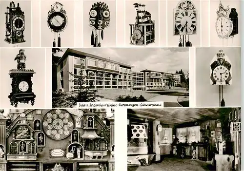 AK / Ansichtskarte 73901062 Furtwangen Staatl Ingenieurschule Furtwangen Historische Uhrensammlung Furtwangen