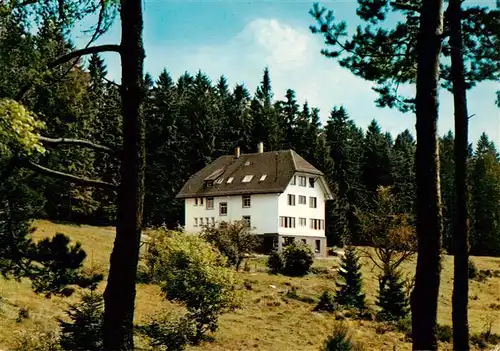 AK / Ansichtskarte  Sohlberg_Ottenhoefen_Schwarzwald Jugendherberge 