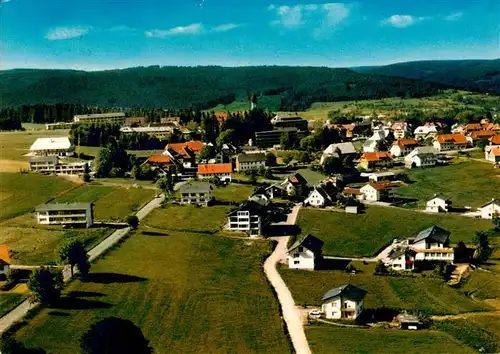 AK / Ansichtskarte  Hoechenschwand Fliegeraufnahme Hoechenschwand