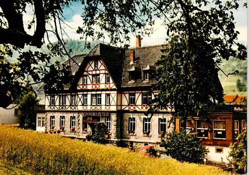 AK / Ansichtskarte 73901095 Buehlertal Hotel Restaurant Schindelpeter Buehlertal