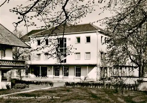 AK / Ansichtskarte  Harthausen_Bad_Aibling Kurklinik Dr Knarr Harthausen_Bad_Aibling