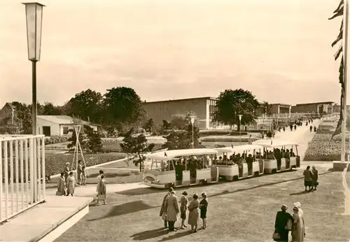 AK / Ansichtskarte  Erfurt IGA Ausstellungsgelaende Blick von der Rendezvousbruecke Erfurt