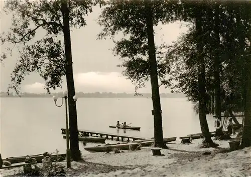 AK / Ansichtskarte  Klausdorf_Mellensee Bootsverleih am Mellensee Klausdorf_Mellensee