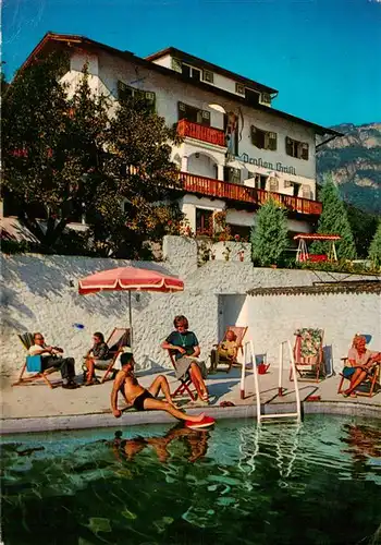 AK / Ansichtskarte  Kaltern_Caldaro_Suedtirol_IT Pension Christl Pool 