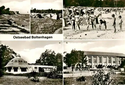 AK / Ansichtskarte 73901158 Boltenhagen_Ostseebad Steilkueste Zeltplatz Strandpartien HOG Pavillon FDGB Ferienheim Fritz Reuter Boltenhagen_Ostseebad