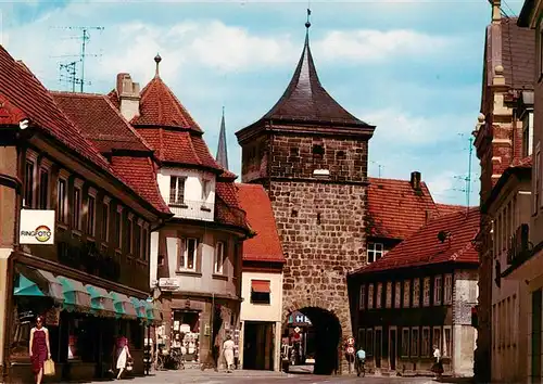 AK / Ansichtskarte  Lichtenfels_Bayern Bamberger Tor Lichtenfels Bayern