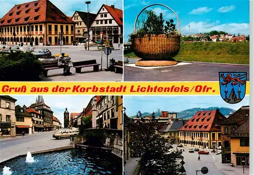 AK / Ansichtskarte  Lichtenfels_Bayern Teilansichten Deutsche Korbstadt Lichtenfels Bayern