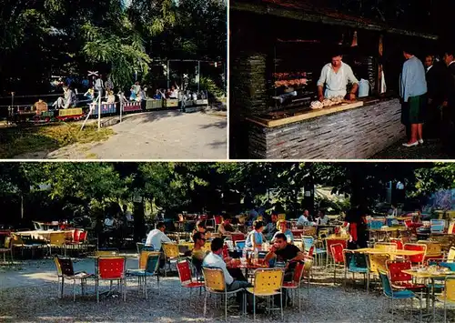 AK / Ansichtskarte  Affoltern_ZH Restaurant Waldhaus am Katzensee Gartenterrasse Affoltern ZH