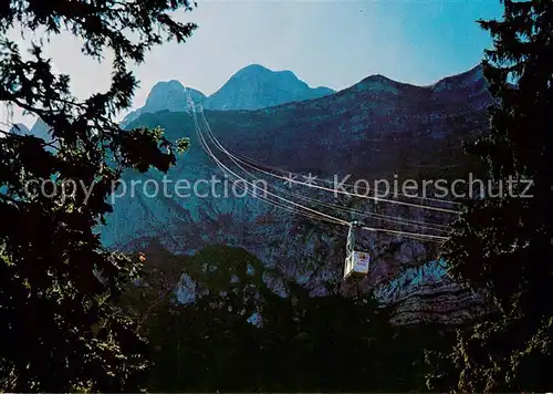 AK / Ansichtskarte  Seilbahn_Cable-Car_Telepherique Pilatus-Kulm  