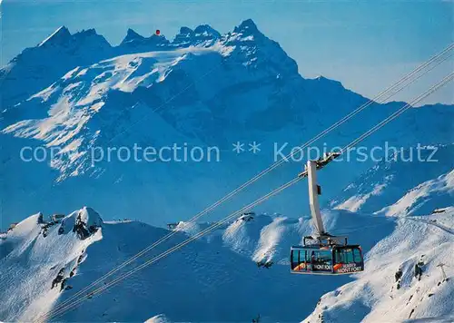 AK / Ansichtskarte  Seilbahn_Cable-Car_Telepherique Verbier le Jumbo  