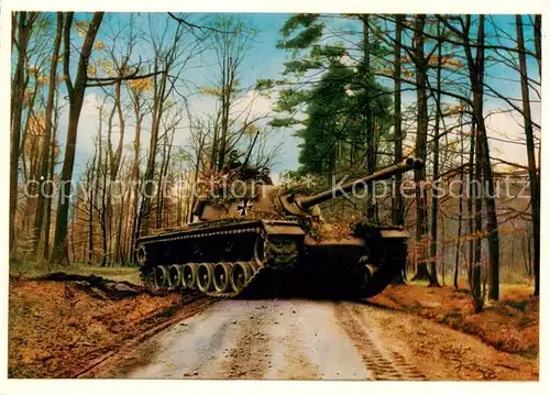 AK / Ansichtskarte 73901280 Militaria_Panzer_Tank_Char_d_Assaut Panzer M 48  