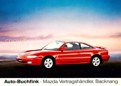 AK / Ansichtskarte  Autos Auto-Buchfinl Mazda  