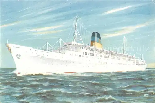 AK / Ansichtskarte  Dampfer_Oceanliner Greek Line Tss OLIMPIA 