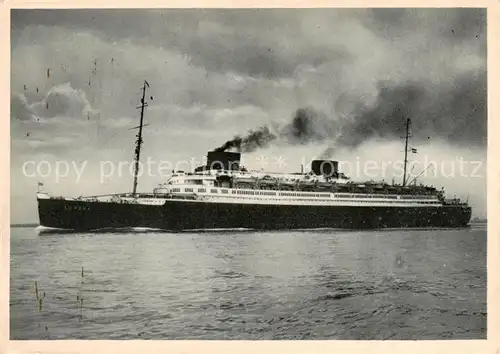 AK / Ansichtskarte  Dampfer_Oceanliner Express-D. EUROPA Lloyd Bremen 