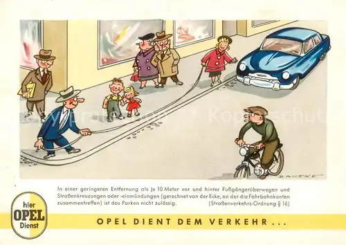 AK / Ansichtskarte 73901302 Opel Opel dient dem Verkehr 