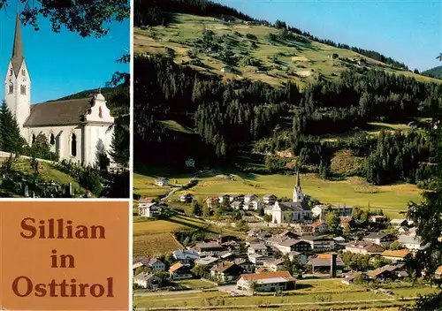 AK / Ansichtskarte 73901321 Sillian_Tirol_AT Pfarrkirche Panorama 