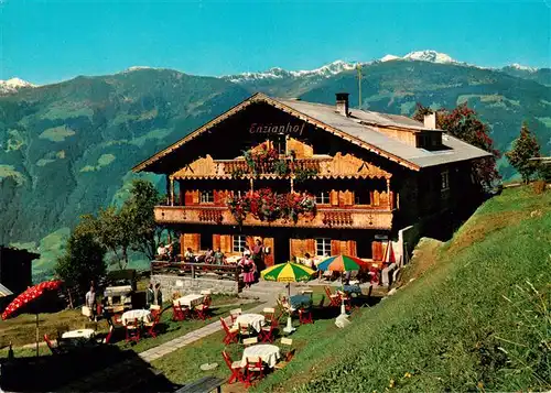 AK / Ansichtskarte 73901327 Zell_Ziller_Tirol_AT Alpengasthof Enzianhof 