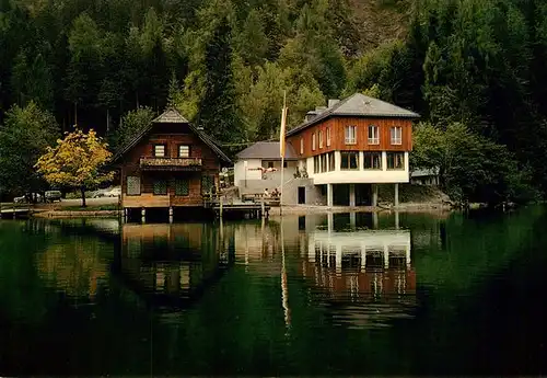 AK / Ansichtskarte  Stockenboi Seerestaurant Dolomitenblick Stockenboi