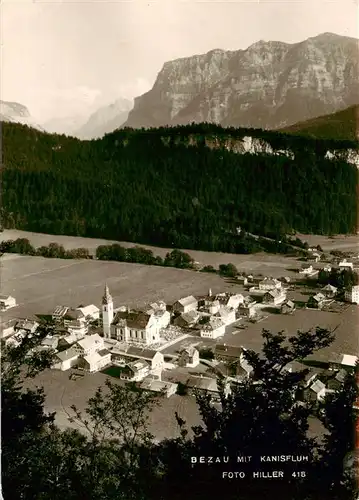 AK / Ansichtskarte  Bezau_Vorarlberg Fliegeraufnahme mit Kanisfluh Bezau Vorarlberg