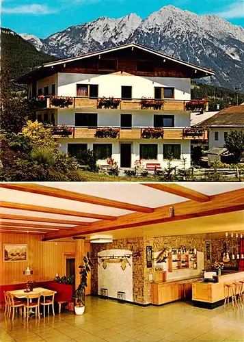 AK / Ansichtskarte 73901369 Soell_Tirol_AT Gasthof Pension Stoffenhof Gastraum Bar 