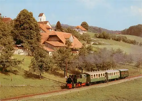 AK / Ansichtskarte  Vechigen Dampflokomotive Der feurige Elias Lok 101 Vechigen